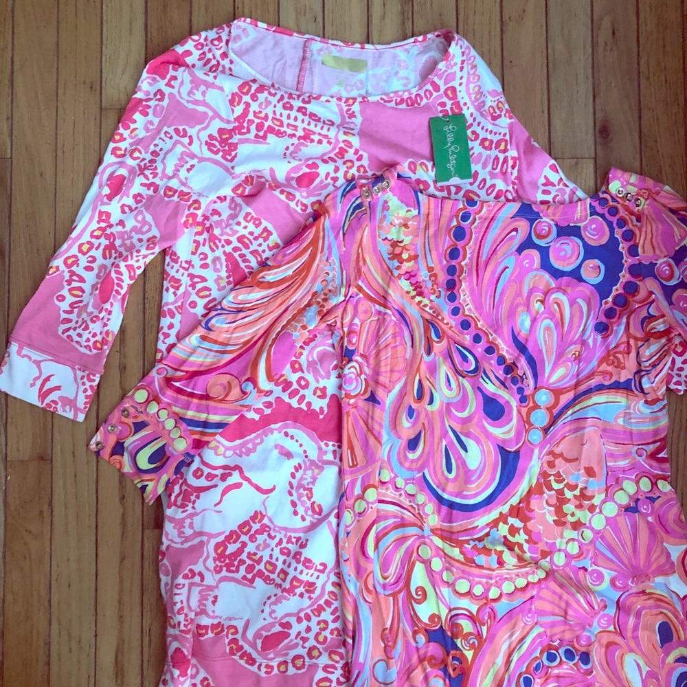 Two Lilly Pulitzer cotton dresses (NWT)